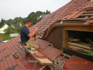 custom tile roof